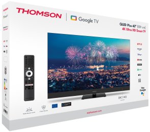 Телевізор QLED Thomson 43QG6C14 (Google TV, Wi-Fi, 3840x2160)