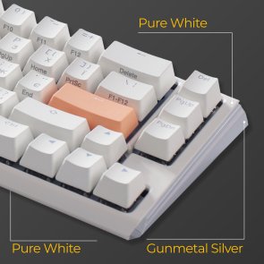 One 3 SF Cherry MX Red RGB ENG/UKR White