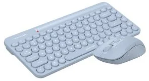 Фото: Комплект клавіатура+миша A4tech FG3200 Air2 Wireless Blue (FG3200 Air2 (Blue)) № 3 | KTC