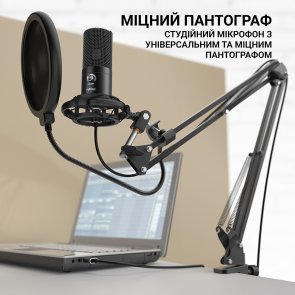 Мікрофон Fifine T669 USB Black