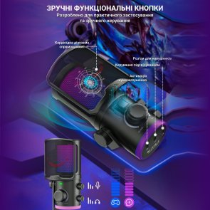 Мікрофон Fifine TAM6 Black