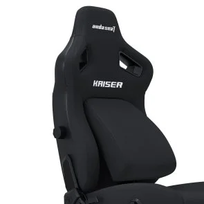 Фото: Крісло Anda Seat Kaiser 4 Size L Linen Fabric Black (AD12YDDC-L-20-B-CF) № 9 | KTC