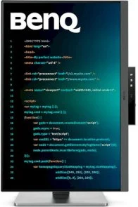 Фото: Монітор BenQ RD280U Grey (9H.LM1LJ.TBE) - 28.2" IPS / 3840x2560 / 60 Гц / Pivot / HAS № 2 | KTC