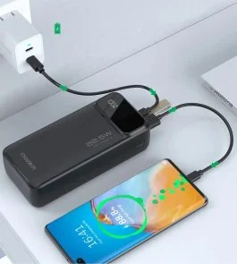 Фото: Батарея універсальна Choetech B730 30000mAh 22.5W Black (B730-ACBK) № 6 | KTC