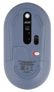 Фото: Миша 2E MF300 Flora Mallow Silent Wireless Blue (2E-MF300WFLORABL) № 4 | KTC