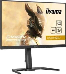 Фото: Монітор iiyama GB2795HSU-B1 Black - 27" VA / 1920×1080 / 280 Гц / AMD FreeSync Premium / Pivot / HAS № 3 | KTC
