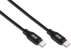 Фото: Кабель 2E Glow 60W Type-C / Type-C 1m Black (2E-CCCC-BL) № 2 | KTC