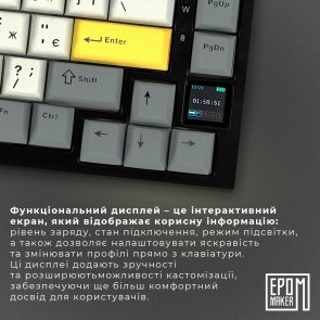 AK820 Pro Gift Switch Hot-Swap RGB WL/BT/USB Black