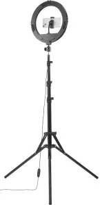 Фото: Світлодіодне селфі-кільце Hama SpotLight Steady-120 V2 Black (4659) № 9 | KTC