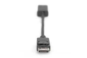 Фото: Перехідник Digitus DP M / HDMI F 0.2m Black (AK-340415-002-S) № 3 | KTC