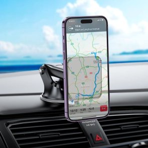H41 Climber Magnetic car holder Black