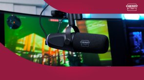 Мікрофон Cherry Xtrfy Ngale X Cardioid RGB Black (CX-NGALE-X-RGB-BLACK)