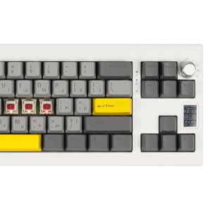Клавіатура Epomaker Shadow-X Mulan Switch Hot-Swap RGB WL/BT/USB White (SHX-W-M)