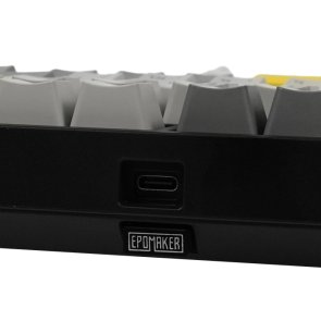  Клавіатура Epomaker TH80 SE Budgerigar V2 Switch Hot-Swap RGB WL/BT/USB Black (TH80-SE-B-BV2)