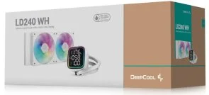 Фото: Система рідинного охолодження Deepcool LD240 White (R-LD240-WHDMMN-G-1) № 6 | KTC
