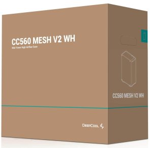 Deepcool CC560 Mesh V2 White with window