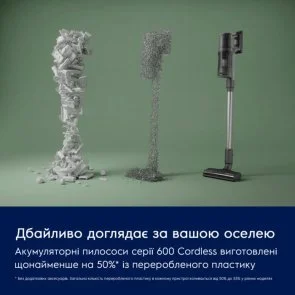 Фото: Ручний бездротовий пилосос Electrolux 600 Cordless cleaner (EP61CB21OG) № 8 | KTC