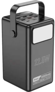 Фото: Батарея універсальна Hoco DB03 Endure 100000mAh 22.5W Black (DB03 Endure 100000 Black) № 3 | KTC
