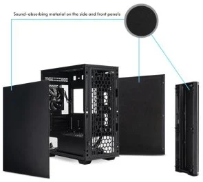 Фото: Корпус Chieftec Pro Mini Black (AZ-01B-OP) № 12 | KTC