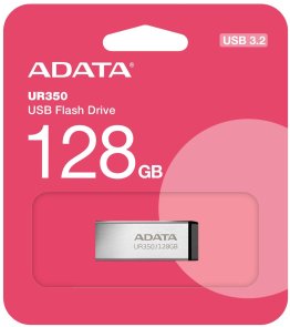 Флешка USB A-Data UR350 128GB Black (UR350-128G-RSR/BK)