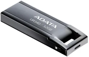 Фото: Флешка USB A-Data UR340 32GB Black (AROY-UR340-32GBK) № 3 | KTC
