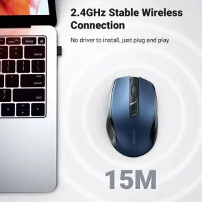 Фото: Миша UGREEN MU006 Silent Wireless Blue (15064) № 6 | KTC