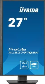 Фото: Монітор iiyama ProLite XUB2797QSN-B2 - 27" IPS / 2560×1440 / 100 Гц / Pivot / HAS № 2 | KTC