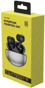 Фото: Навушники Hator Hyperpunk Truedots ANC SyncHUB Black (HTA430) № 5 | KTC