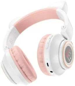 Фото: Навушники BOROFONE BO18 Cat Ear White (6974443384956) № 2 | KTC