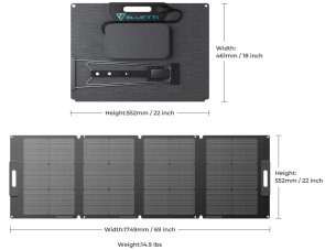 Сонячна панель Bluetti PV120S 120W