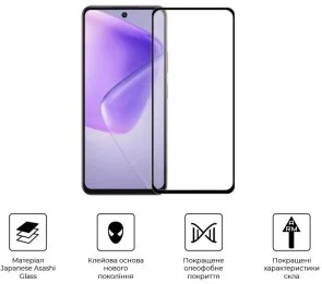 Фото: Захисне скло ArmorStandart for Infinix Hot 50 Pro - Pro Black (ARM80935) № 2 | KTC