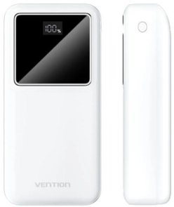 Батарея універсальна Vention 30000mAh 22.5W White (FHMW0)