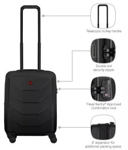 Фото: Валіза Wenger Prymo 36L Black (612536) № 8 | KTC
