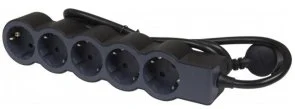 Фото: Мережевий фільтр Legrand 5/3m Black (694564) № 3 | KTC