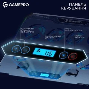 Фото: Підставка для ноутбука GamePro CP1040 Black № 7 | KTC