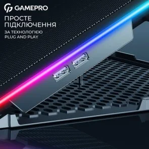Фото: Підставка для ноутбука GamePro CP1090 Black № 15 | KTC