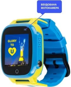 Фото: Смарт годинник AmiGo GO008 GLORY GPS WIFI Blue-Yellow (GO008 Blue-Yellow) № 5 | KTC