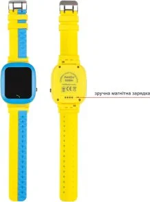 Фото: Смарт годинник AmiGo GO004 Blue-Yellow № 5 | KTC