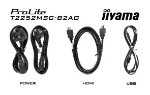 Фото: Монітор iiyama ProLite T2252MSC-B2AG Black - 21.5" IPS / 1920×1080 / № 14 | KTC