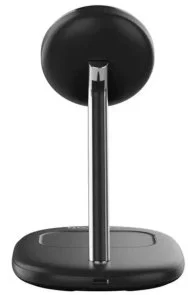 Фото: Бездротова зарядна станція Canyon WCS-205 2in1 Qi2 15W Black (CNS-WCS205B) № 6 | KTC