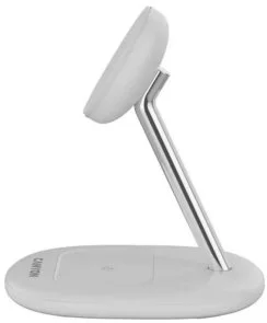Фото: Бездротова зарядна станція Canyon WCS-205 2in1 Qi2 15W White (CNS-WCS205W) № 6 | KTC