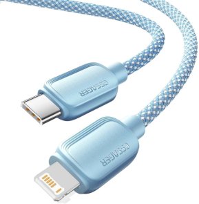 Кабель Essager Breeze 20W Type-C / Ligthning 1m Blue (EXCTL-WL03-P)