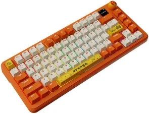 Фото: Клавіатура Ajazz AK820 Max Avocado Switch RGB With Screen Wireless Orange (AK820MAX-AS-OW) № 6 | KTC