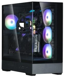 Фото: Корпус Zalman P40 Prism Black with window (P40PRISMBLACK) № 5 | KTC