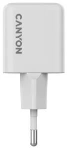 Фото: Зарядний пристрій Canyon CU20AC QC PD GaN 20W White (CNS-CUW20AC) № 4 | KTC