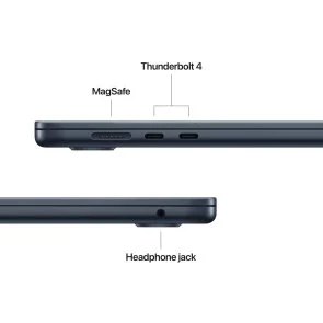 Фото: Ноутбук Apple MacBook Air 15.3 M4 10GPU Midnight (MW1L3) № 8 | KTC