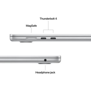 Ноутбук Apple MacBook Air 15.3 M4 10GPU Silver (MW1G3)