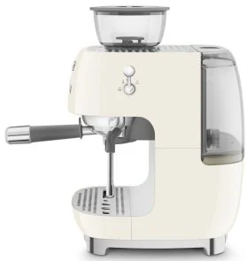 Фото: Ріжкова кавоварка Smeg Espresso coffee machine with grinder Creamy (EGF03CREU) № 8 | KTC