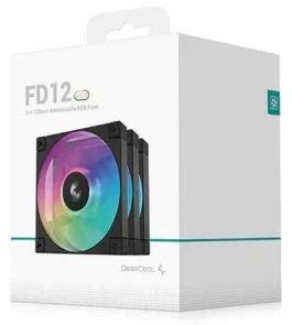 Фото: Кулер Deepcool FD12 ARGB 3in1 Black (R-FD12-BKAPN3-G) № 6 | KTC