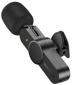 Фото: Радіосистема BOROFONE BFK12 Trophy Lavalier Wireless Digital Microphone Lightning Black (6941991106385) № 4 | KTC